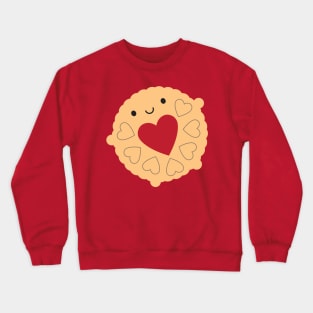 Kawaii Jammie Dodger Biscuit Crewneck Sweatshirt